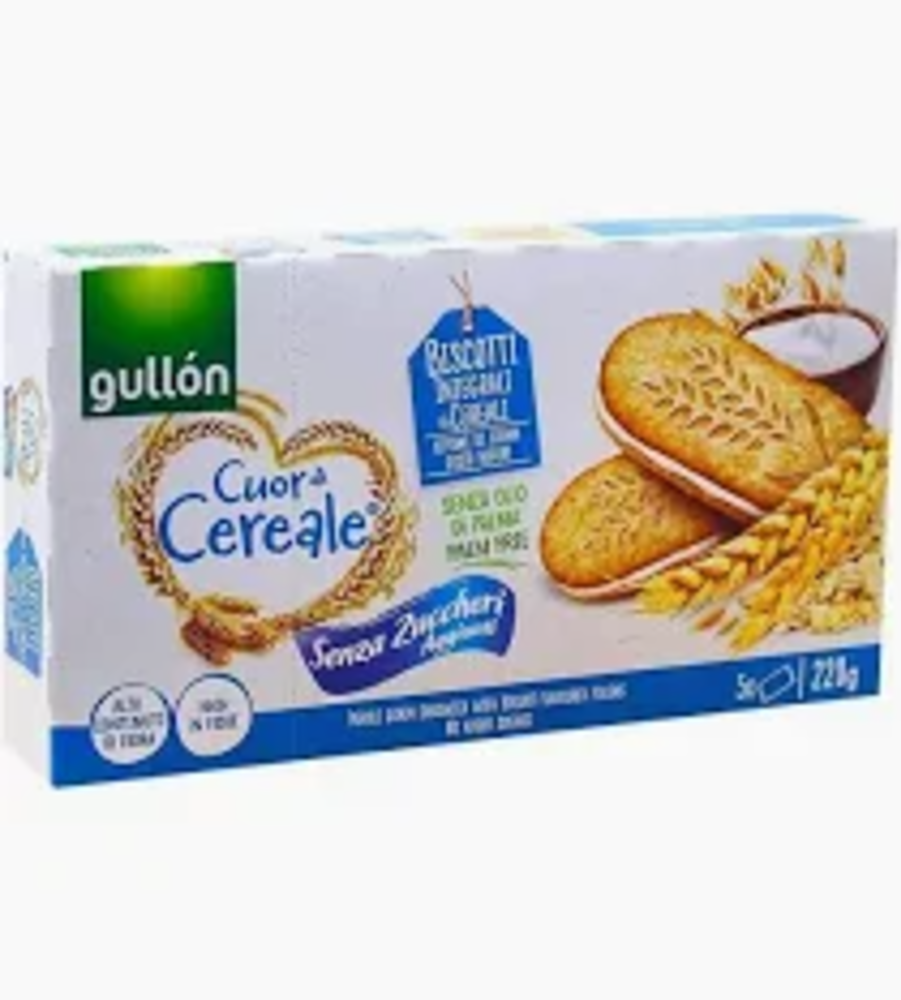 Печиво сендвіч Gullon Cuor di Cereale 220 г