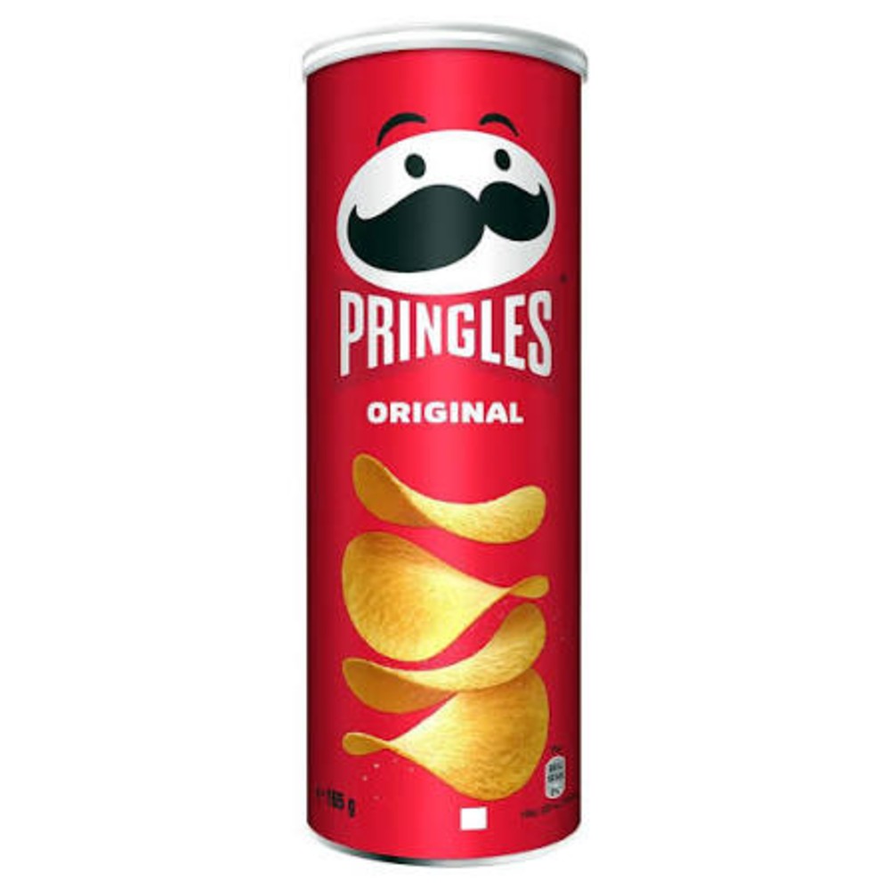 Чіпси Pringles original (червоні) 165г