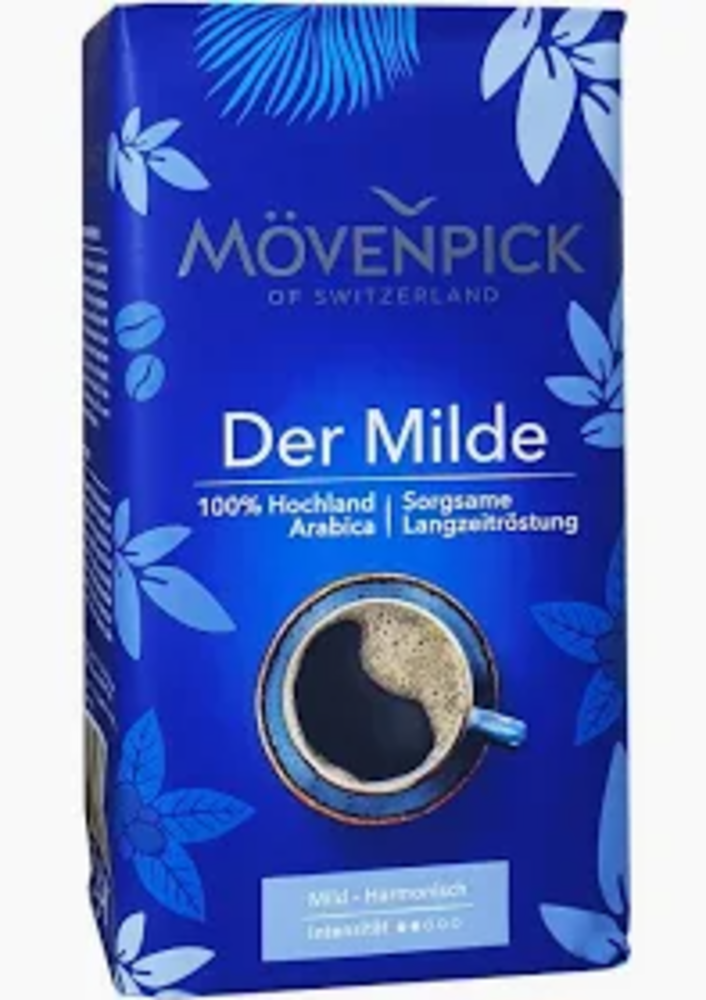 Movenpick Кава мелена Der Milde - 500 g