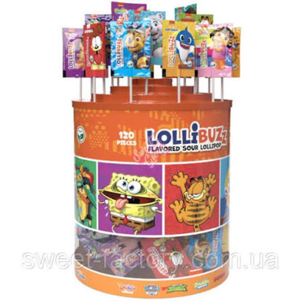 Льодяник в асортменті Nickelodion