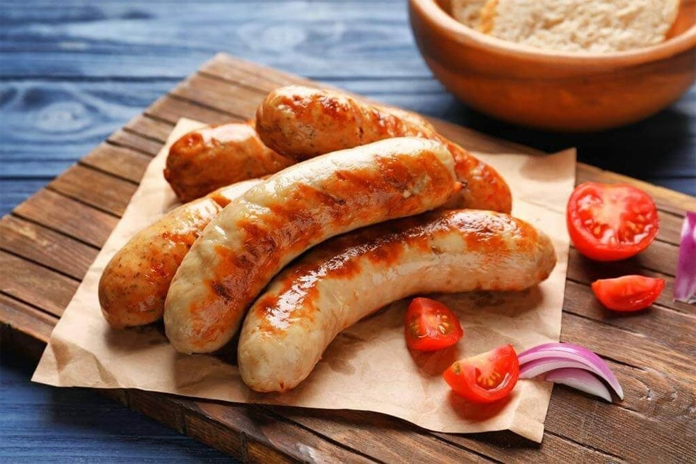 Ковбаски гриль курячі з сиром
