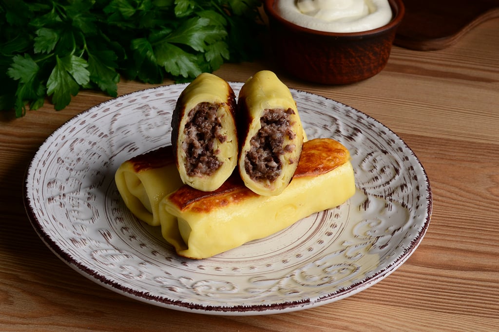 Млинці з лівером