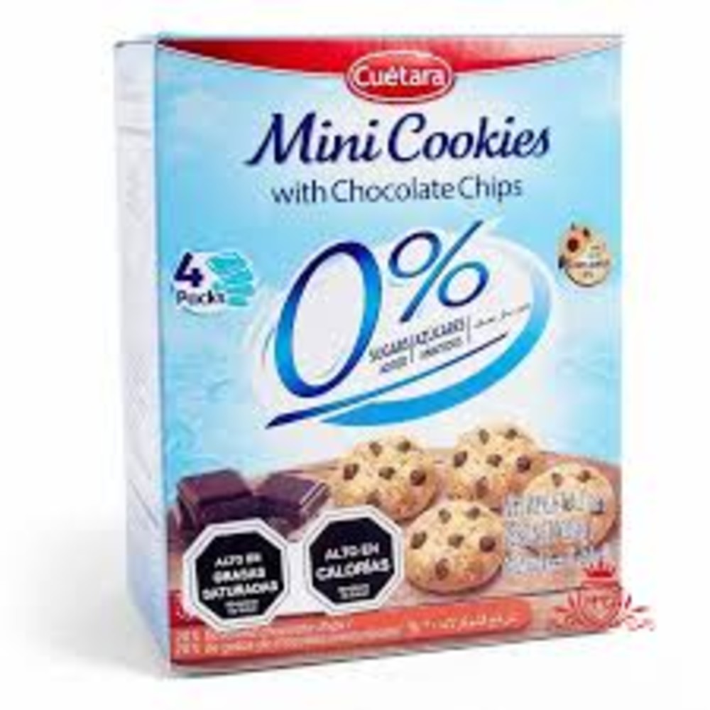 Cuetara Печиво Mini cookies з крихтами шоколаду  без цукру 120г
