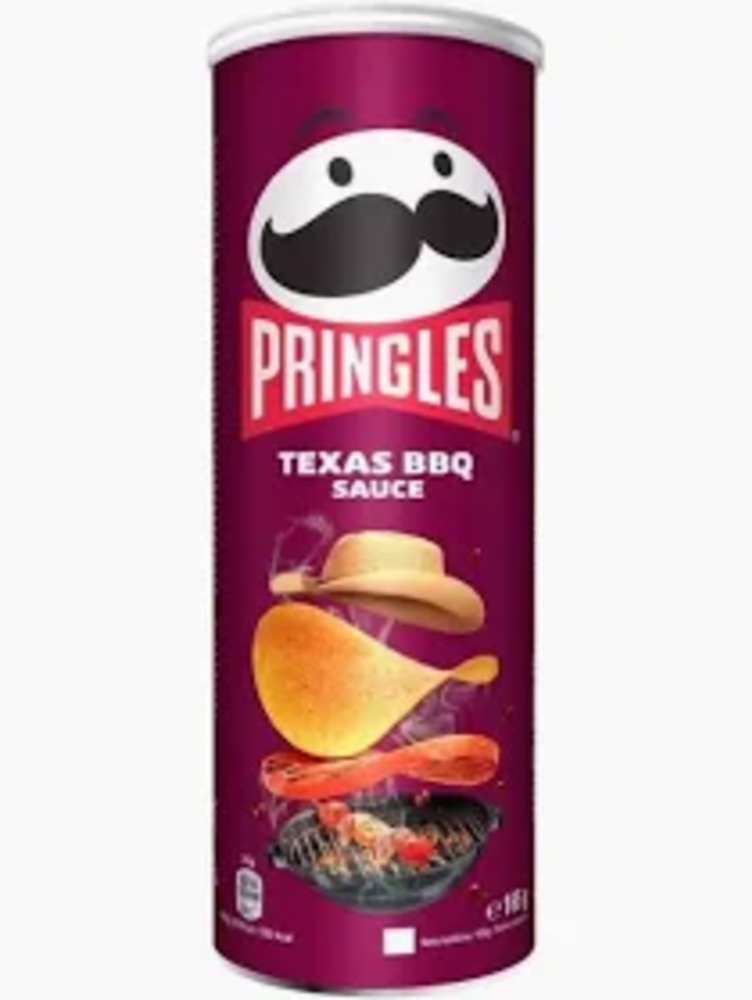 Чіпси Pringles Texas BBQ (фіолетові) 165г