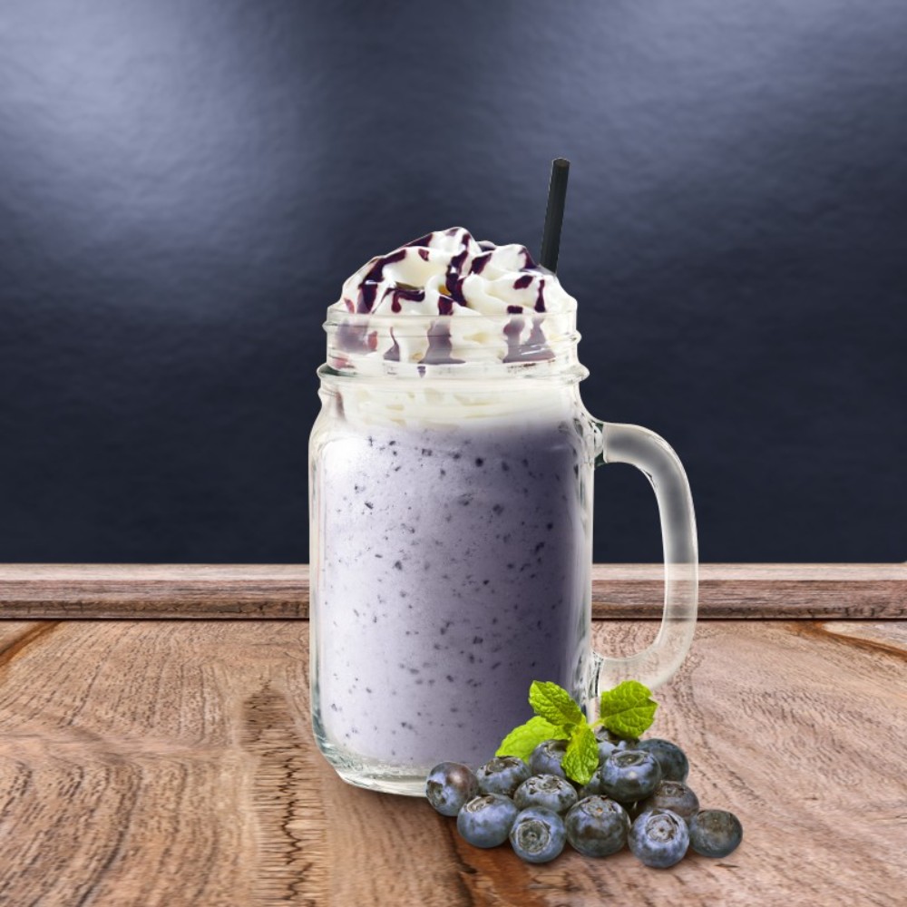 Blueberry Milkshake