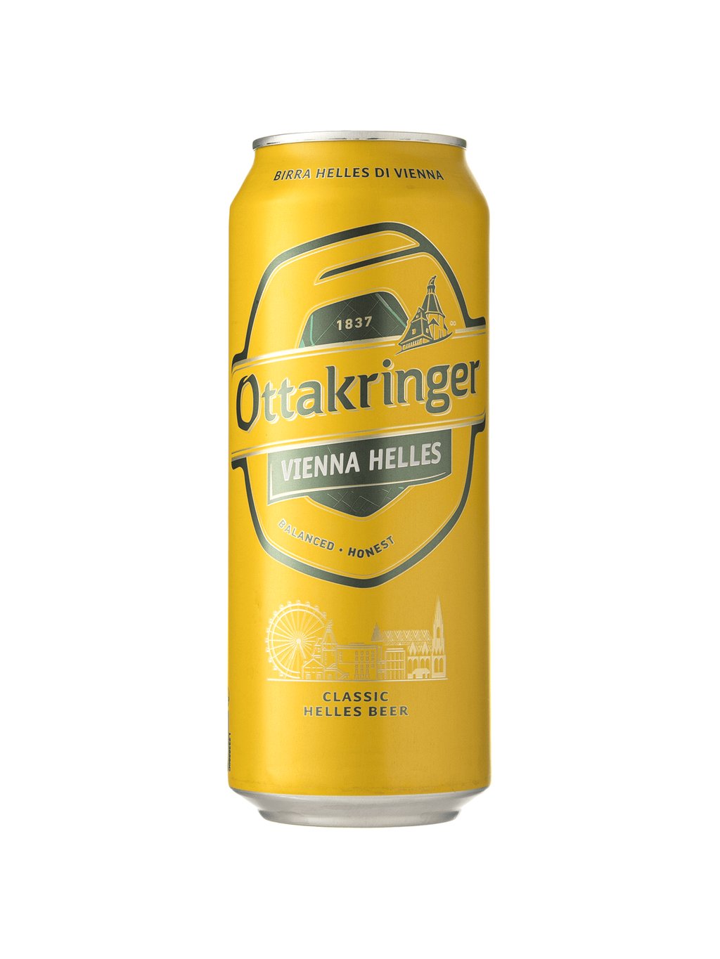 Пиво Ottakringer Helles світле 0.5л, Австрія
