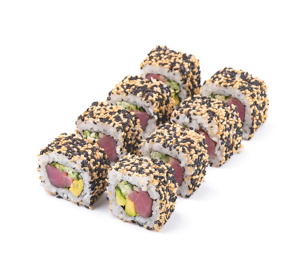 Каліфорнія в кунжуті з тунцем (220 г)