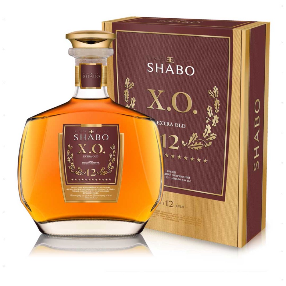 Shabo Бренді XO 12 років 50 мл.