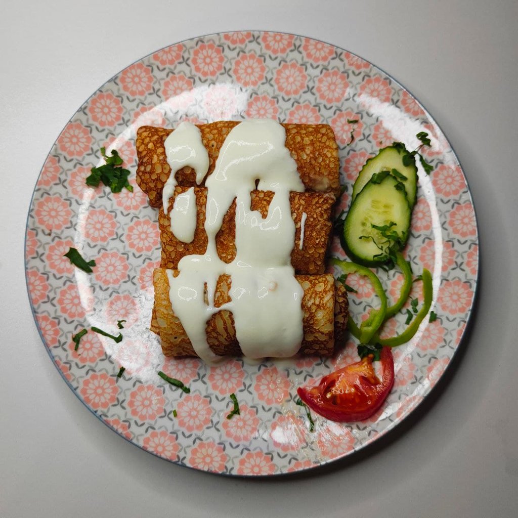 Млинці з м'ясом