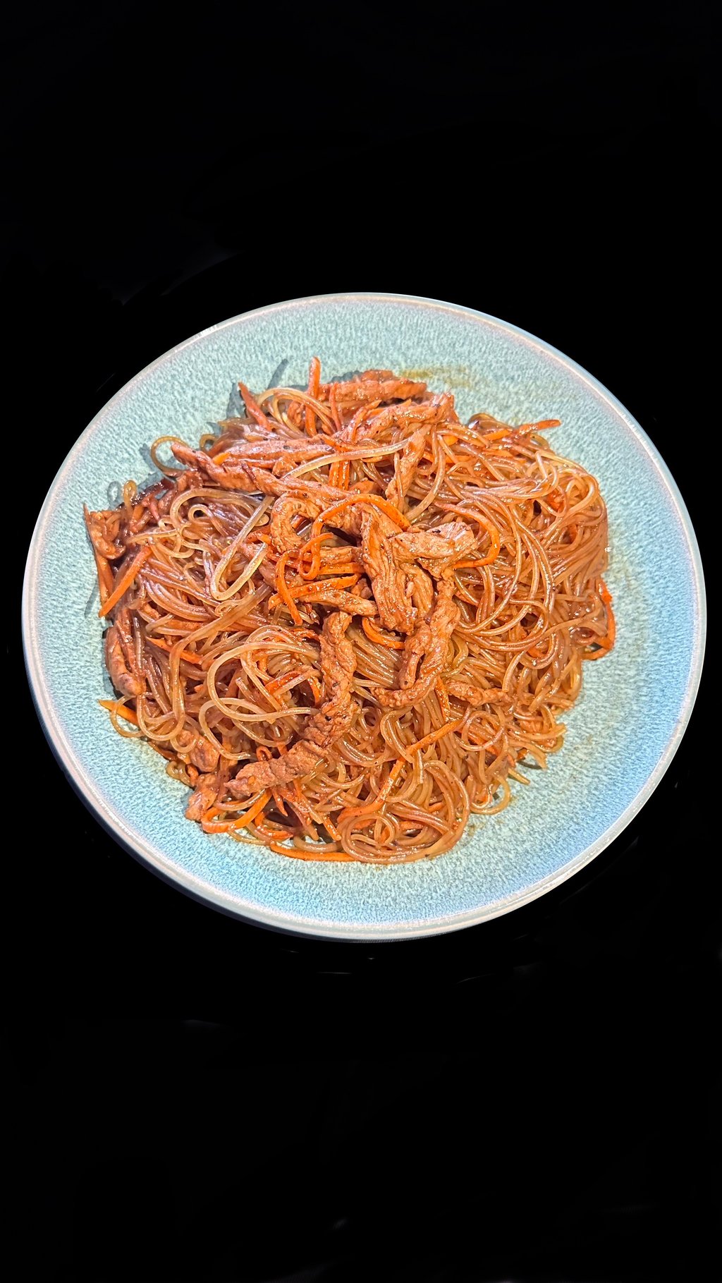 Фунчоза з яловичиною в соусі з чорного перцю 🌶️🌶️🌶️