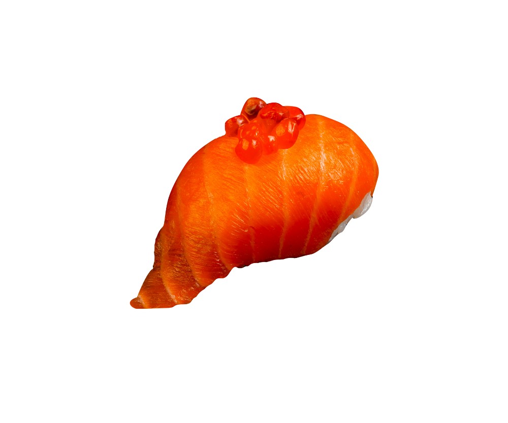 Сяке нигири с икрой
