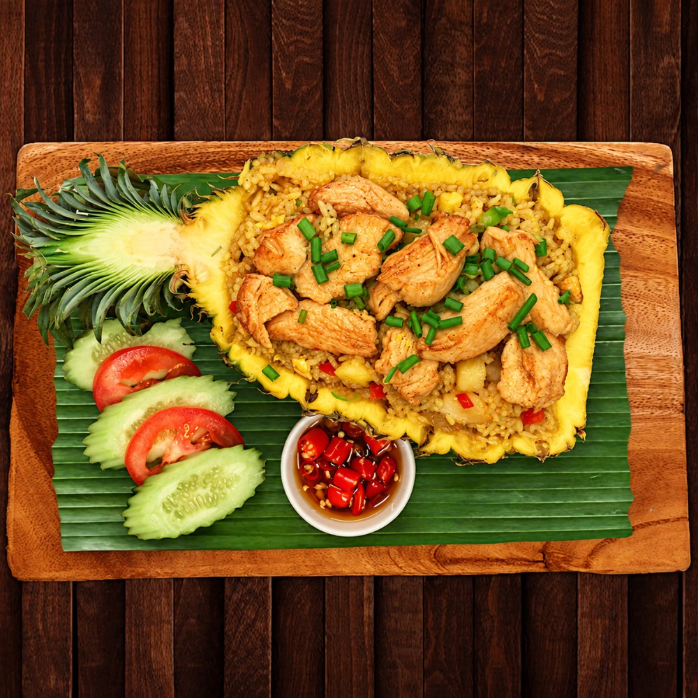 Pineapple Fried Rice w/ Chicken Breast