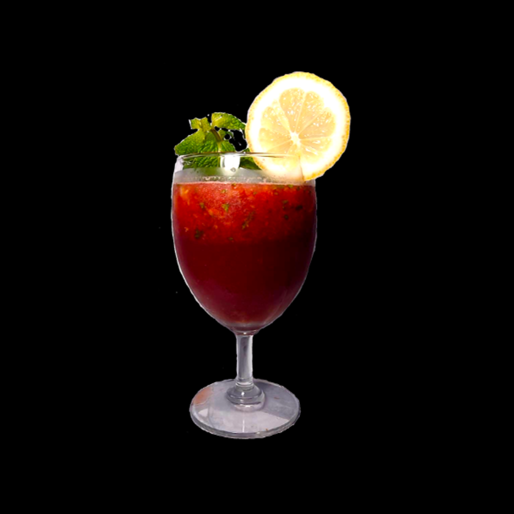 Glass Red Wine Sangria