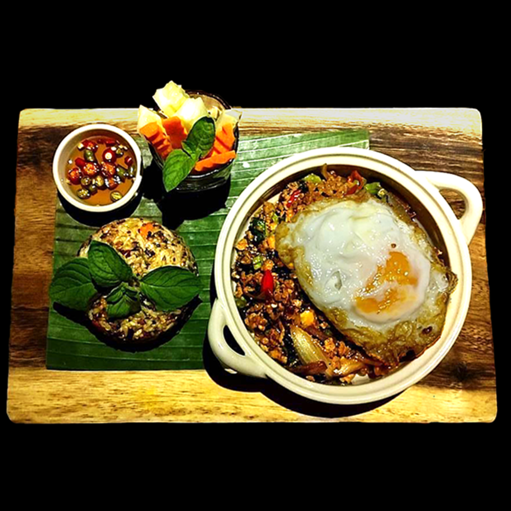 Pad KraPao ( Fried w/ Thai Basil )