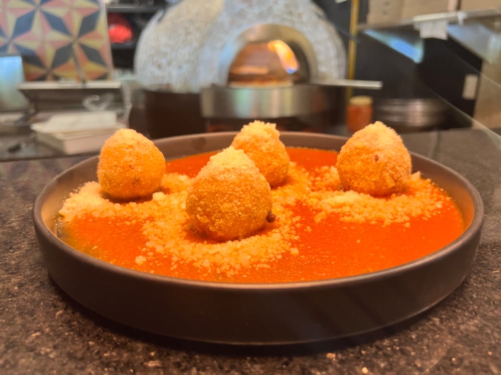 Arancini Pomodori.
