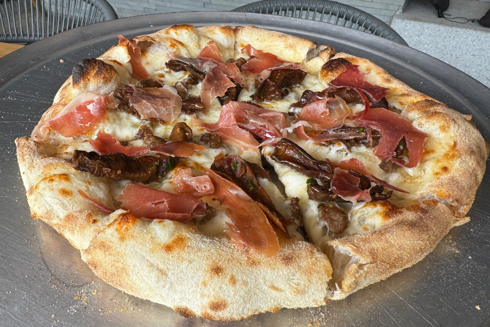 Pizza funghi porcini 38 cm