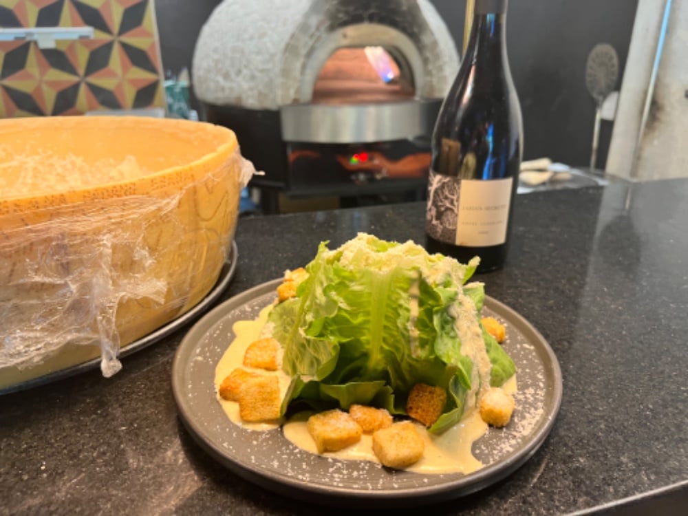 Insalata Cesare, Receta Oriiginal con Aderezo hecho en casa