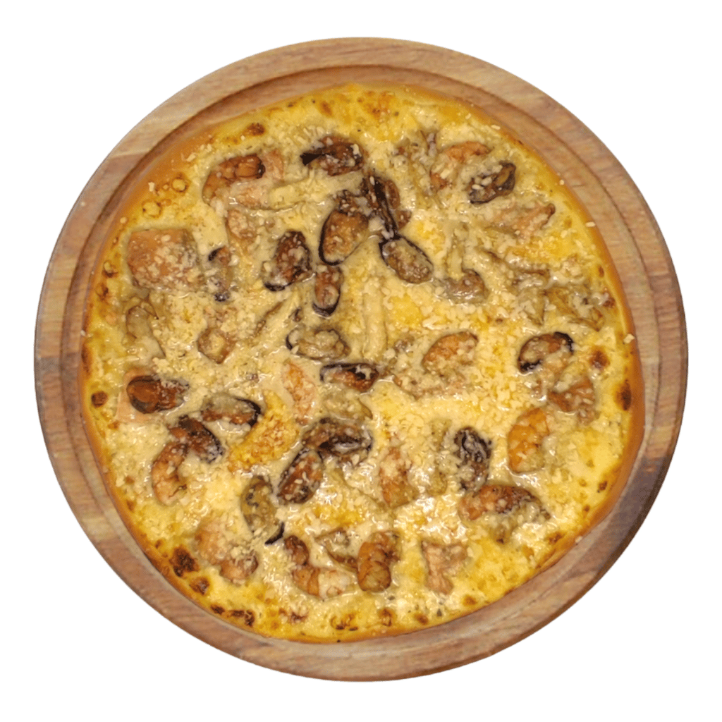 Піца "Морепродукти".