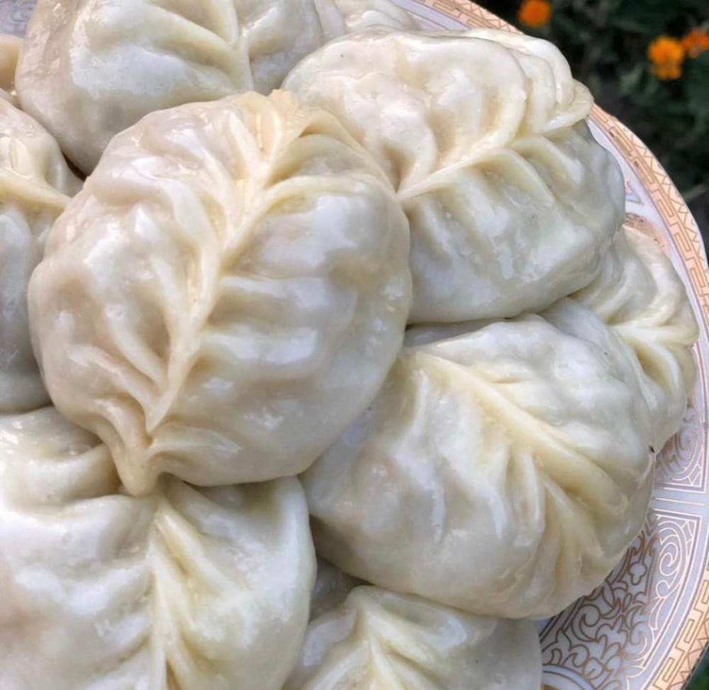 5 шт Манты вареные Восточные из рубленного мяса