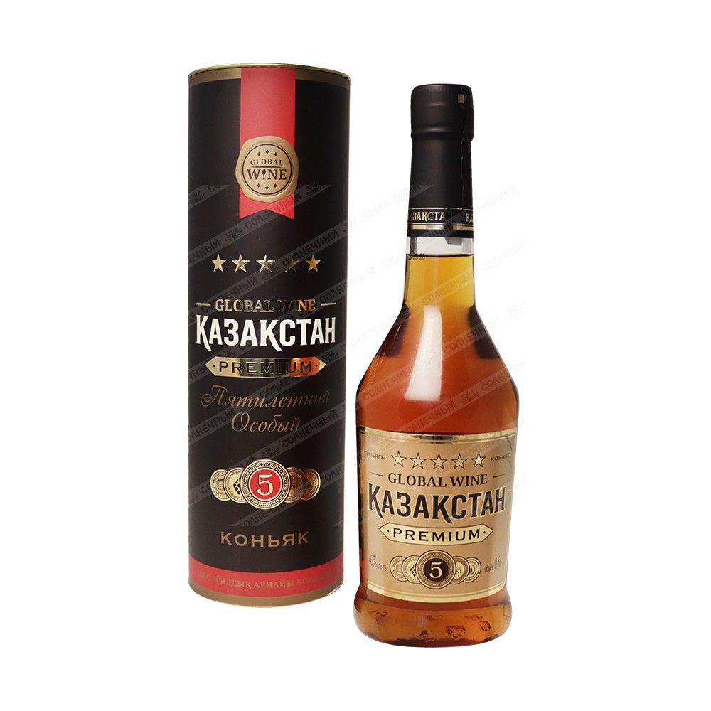 Коньяк " Kazakhstan Global Wine  5 YO" 