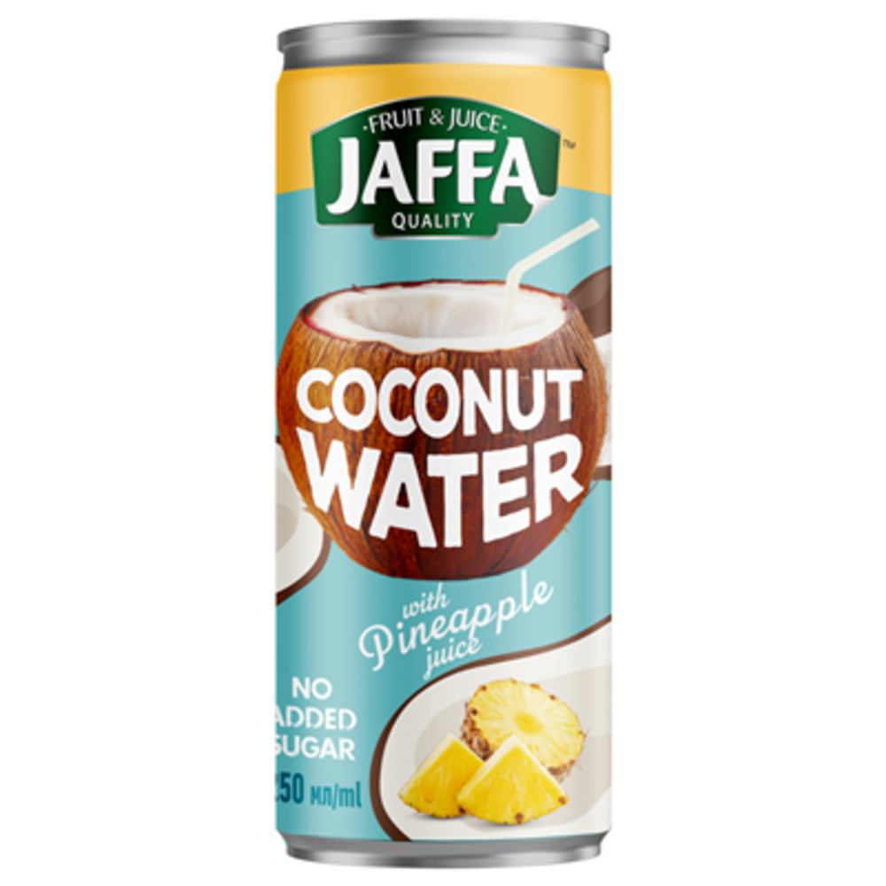 Jaffa Вода кокосова зі смаком ананасу 0,25л