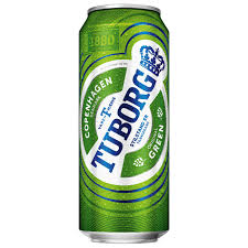 пиво Туборг Грін 0,5л 4,6% жб