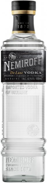 Горілка Nemiroff De Luxe (100мл)