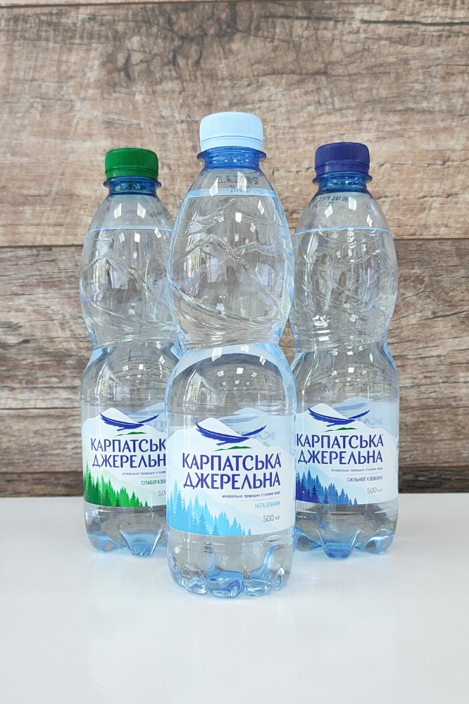 Мін.вода Карпатська джерельна, 0,5л