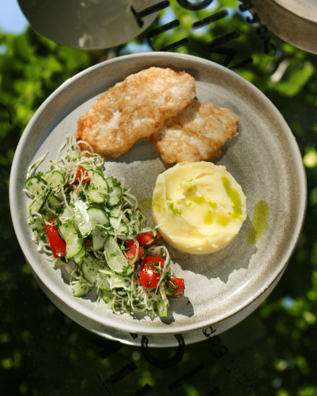 Відбивні курячі ланч