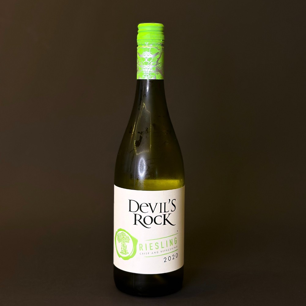 вино біле Devils rock Riesling 0.75 н\сх