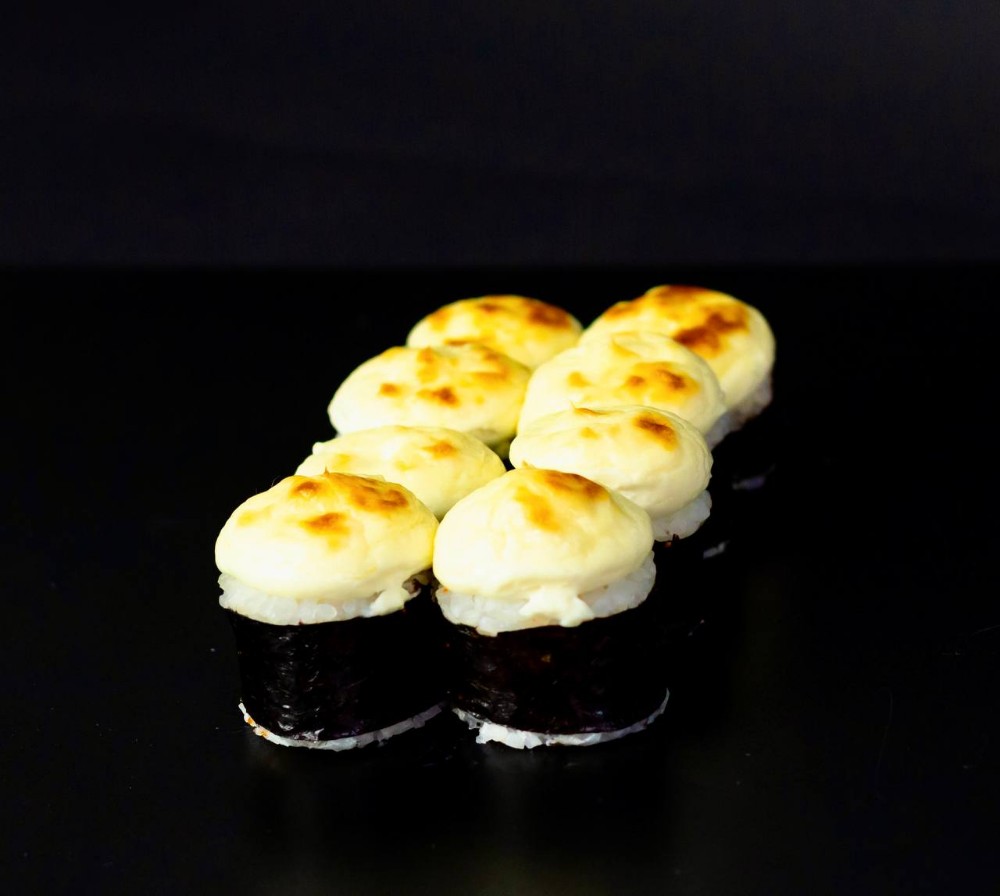 Запечений з мідією 