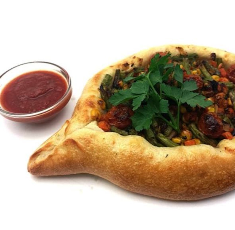 Хачапурі по-аджарськи з овочами, 500г