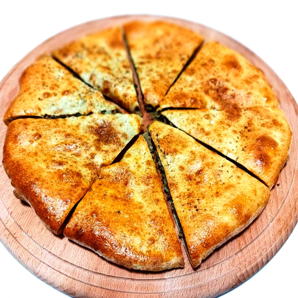 Хачапурі з куркою та грибами та сиром,550г