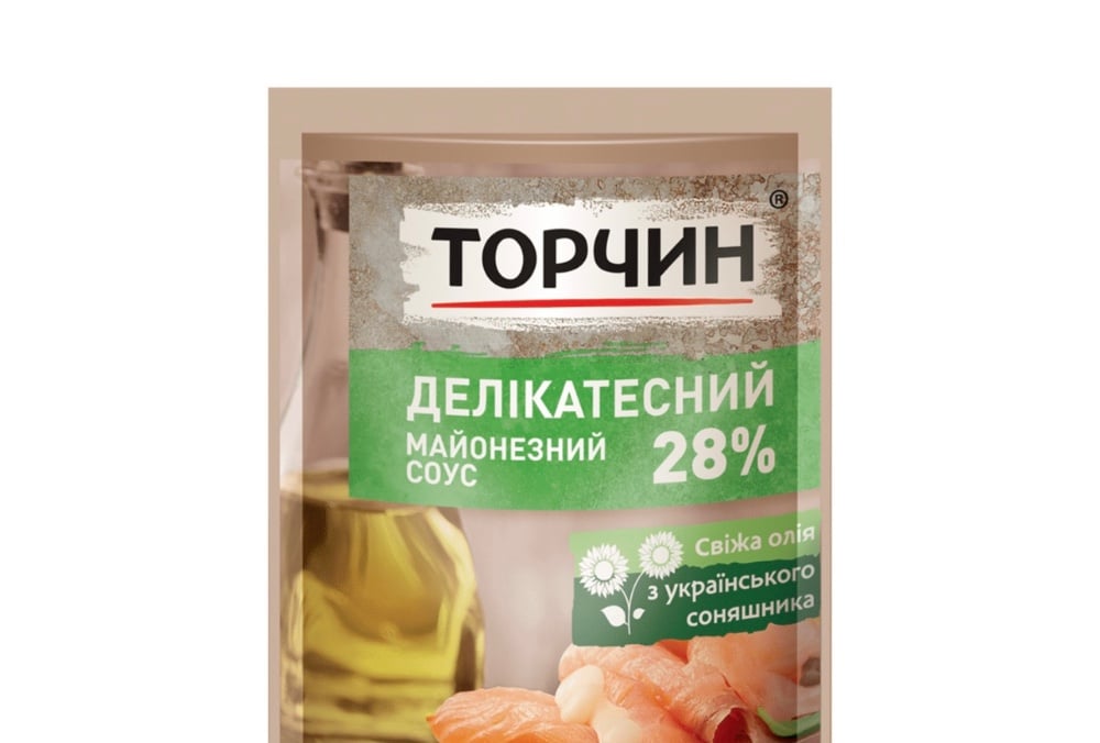 Майонез делікатесних 28% 150 гр. ТМ "ТОРЧИН"
