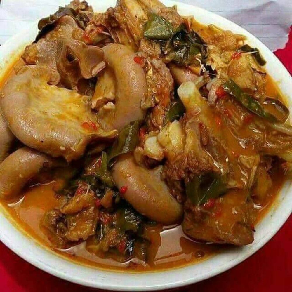 Intestine pepper soup