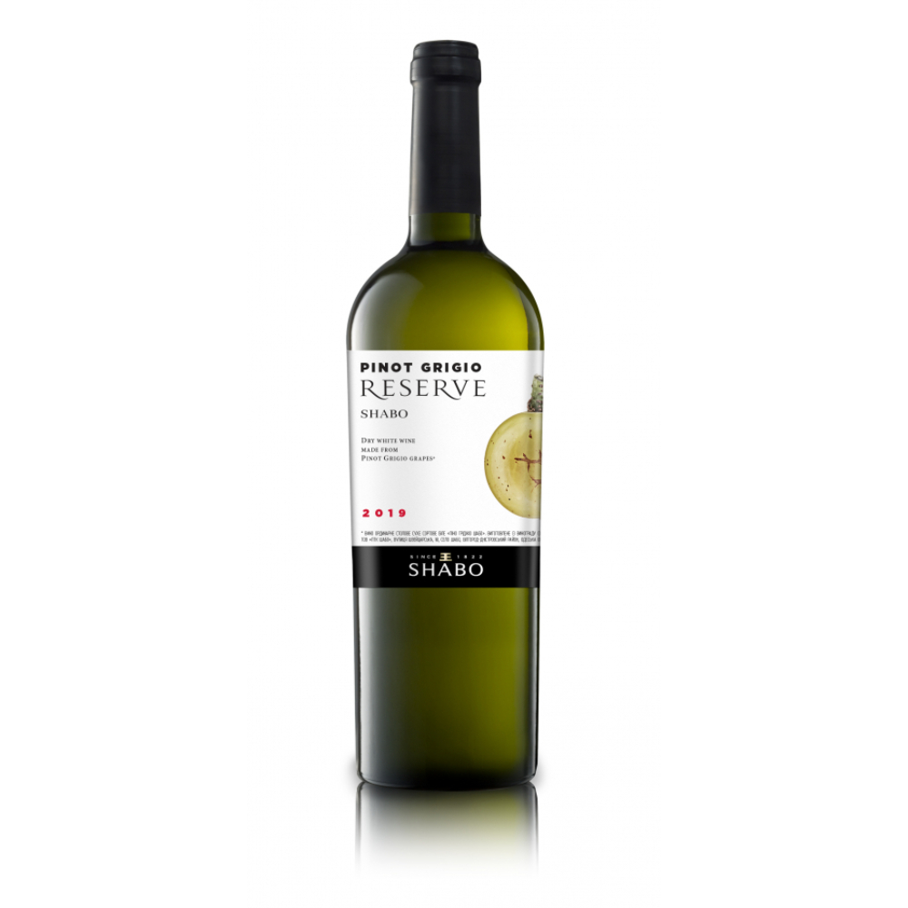 Вино Shabo Reserve Pinot Grigio біле сухе 0,150 мл.