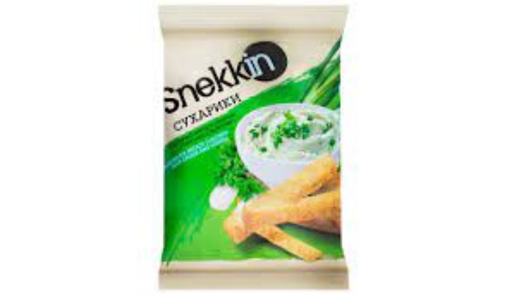 Snekkin сухарики Холодець з хріном