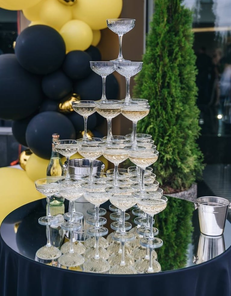 Champagne Tower
