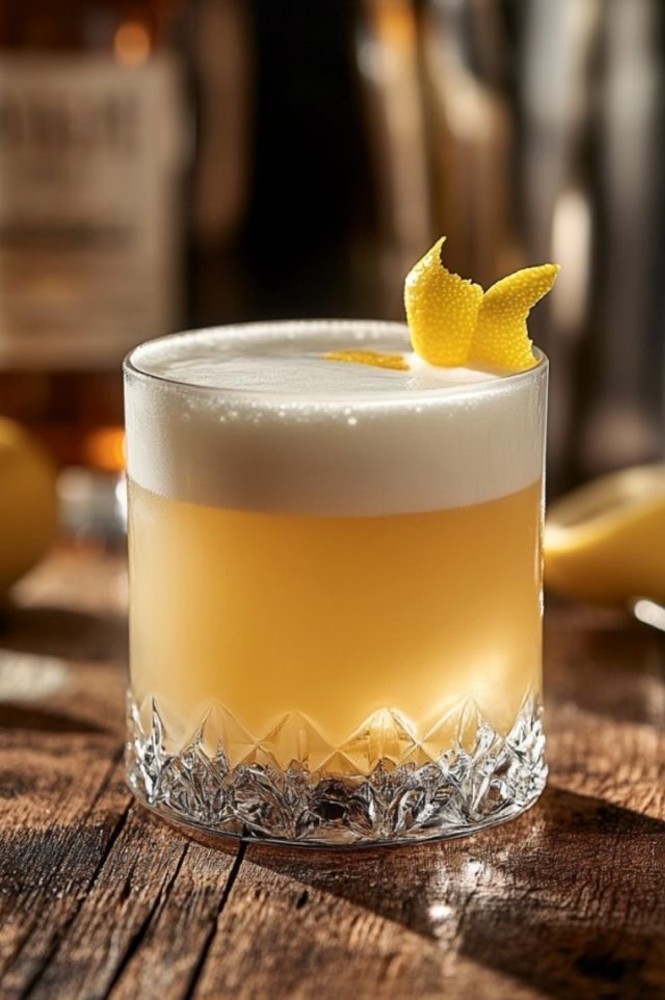 Коктейль Whiskey Sour