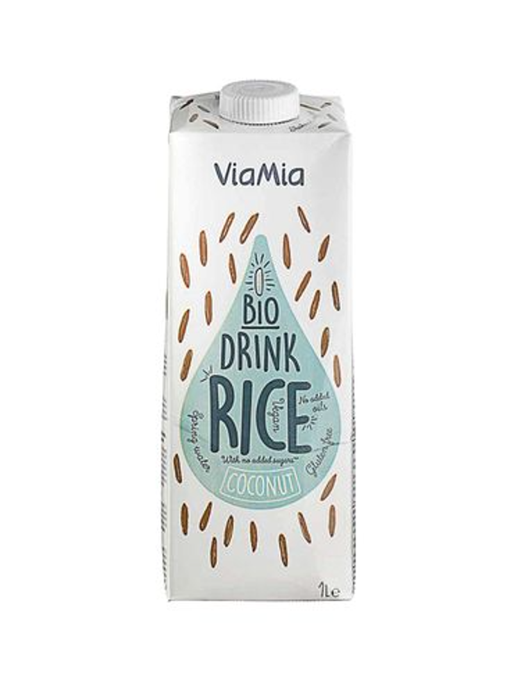 Напій рисовий з кокосом Via Mia, 1л