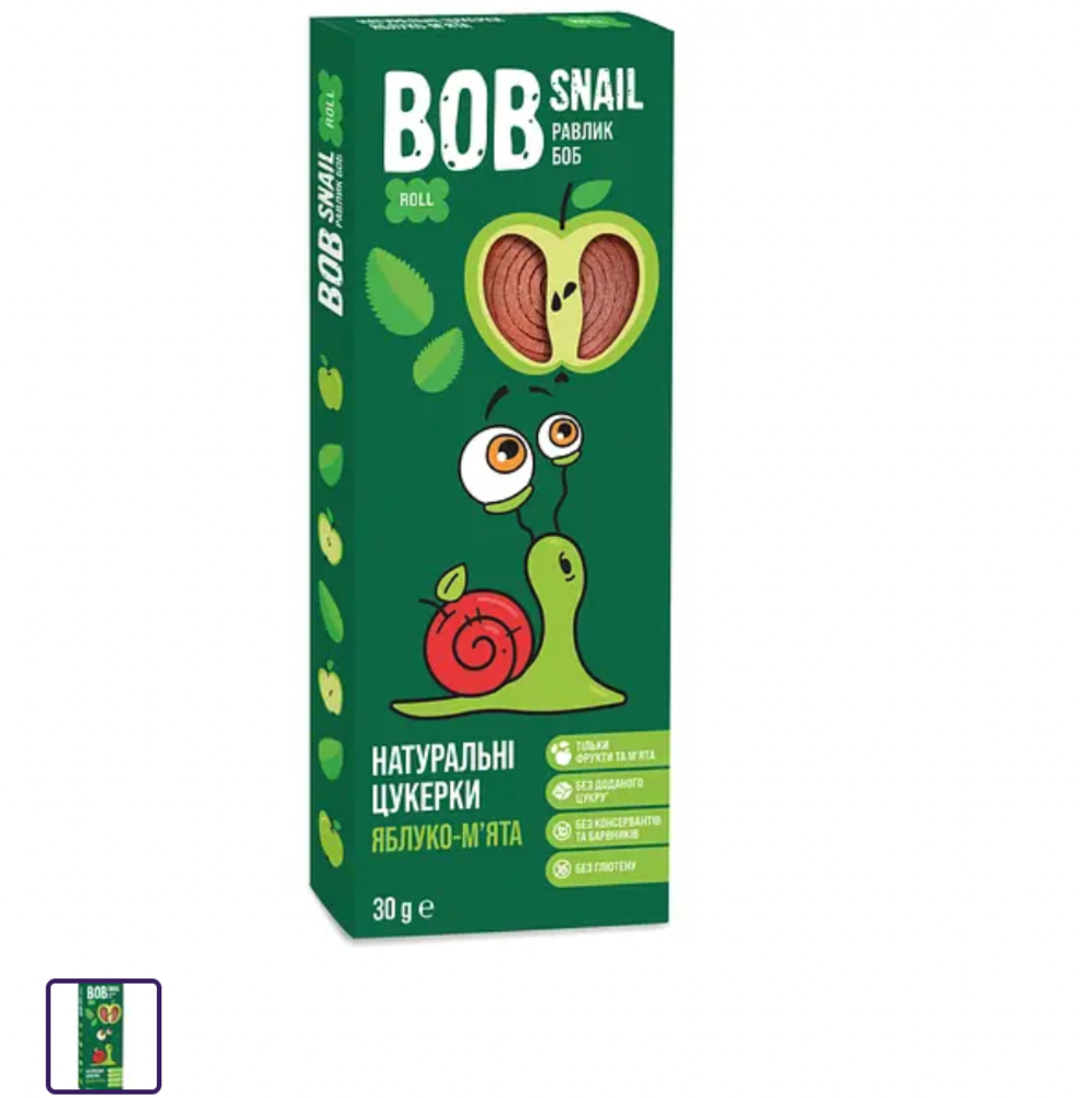 Натуральна цукерка Bob Snail 30гр
