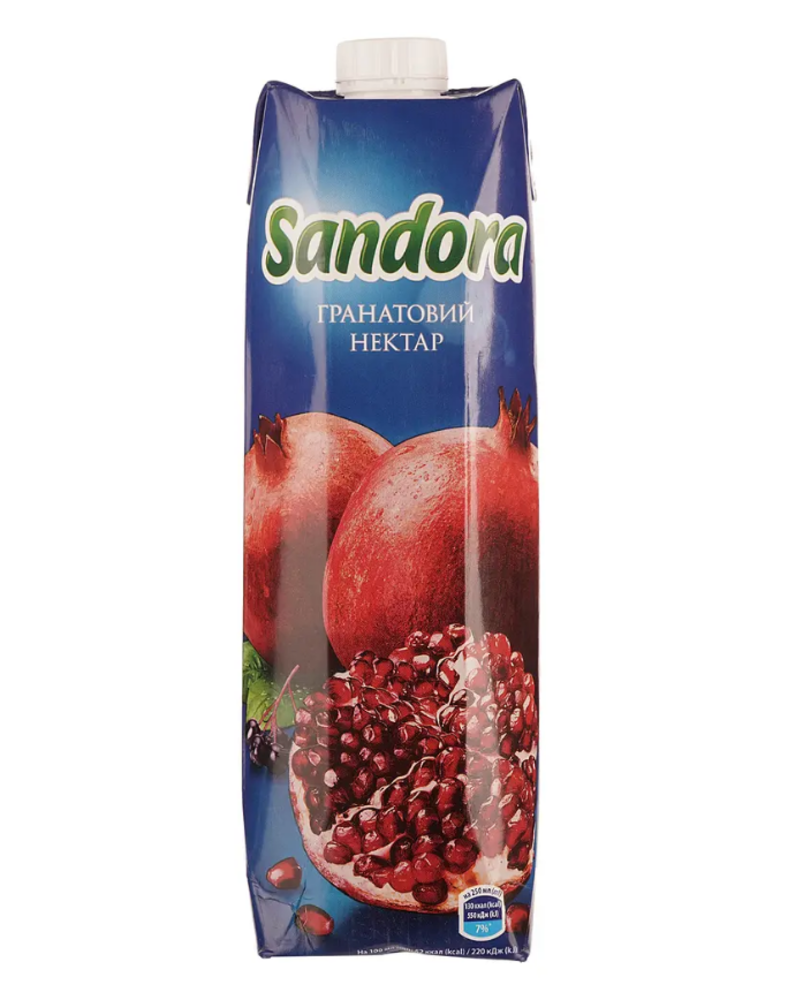 Сік Sandora гранатовий 250ml