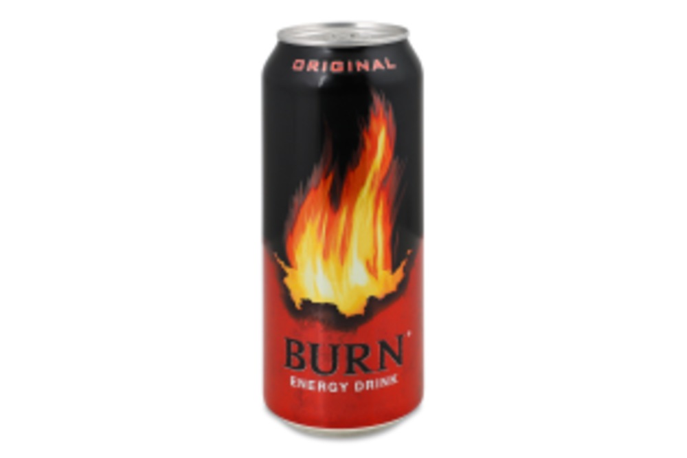 Напій енергетич б/а с/газ Burn 500мл