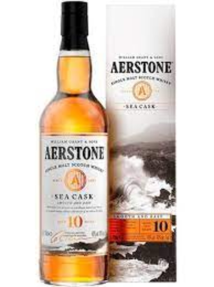 Віскі односолодовий Aerstone Sea Cask 10yo 50мл (40%)