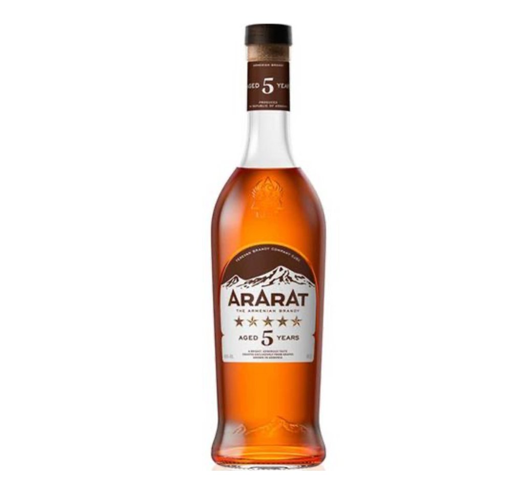Бренді Ararat 5р 50мл (40%)
