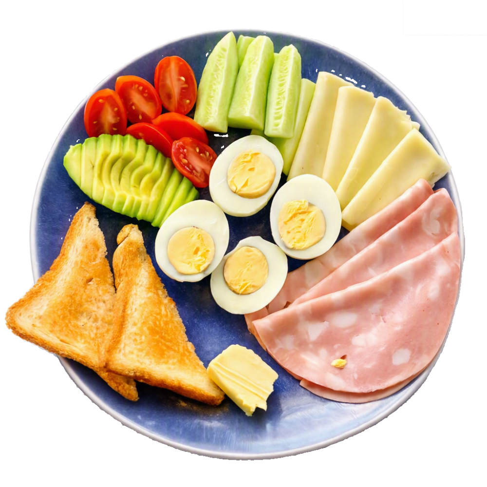 Сніданок з мортаделою / Breakfast with mortadella