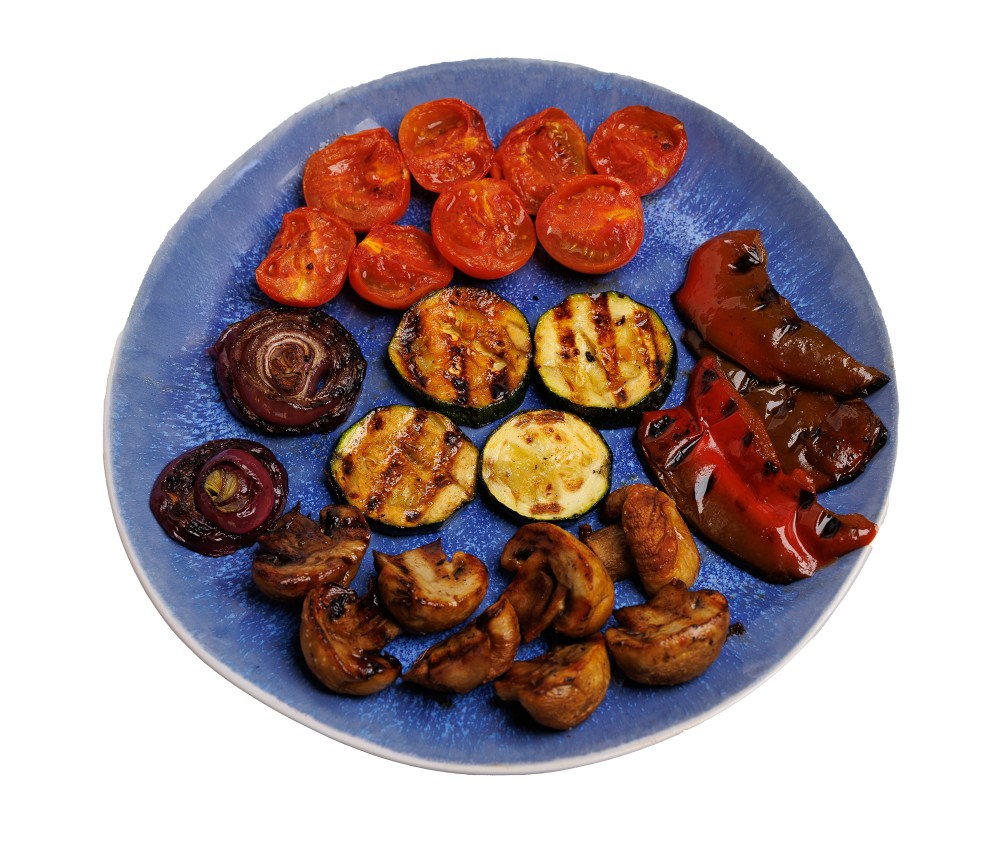 Овочі печені на вогні / Grilled vegetable