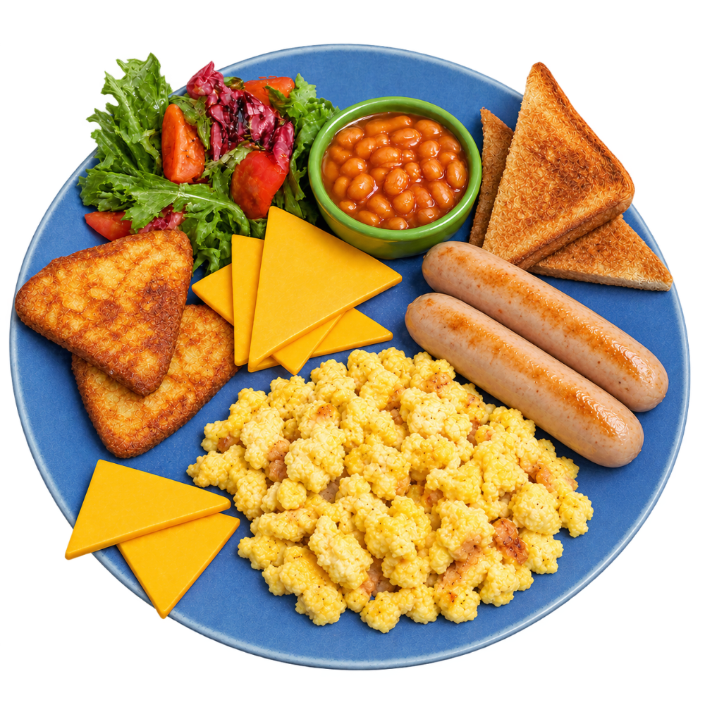 Англійський сніданок веганський / Vegan English breakfast