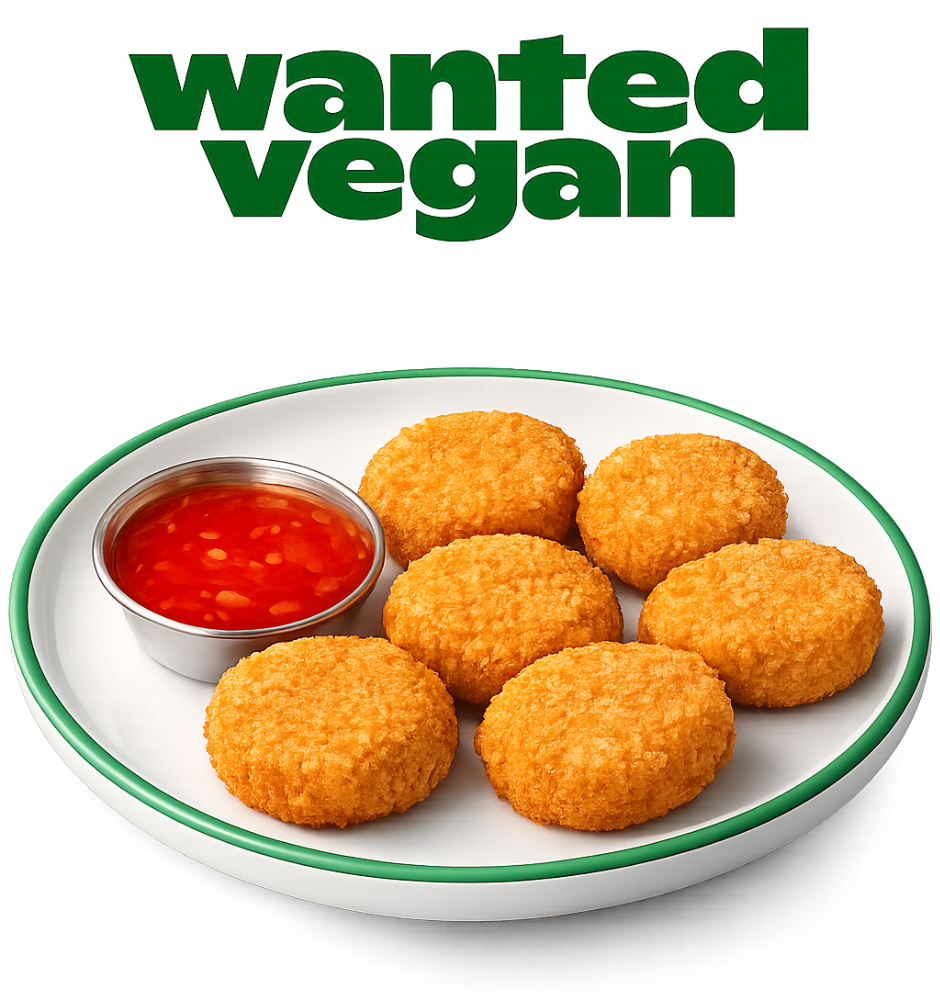 Нагетси веганські з соусом / Vegan nuggets