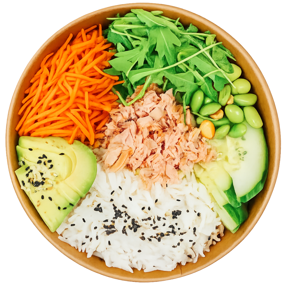 Боул з тунцем та авокадо / Tuna & Avocado Bowl